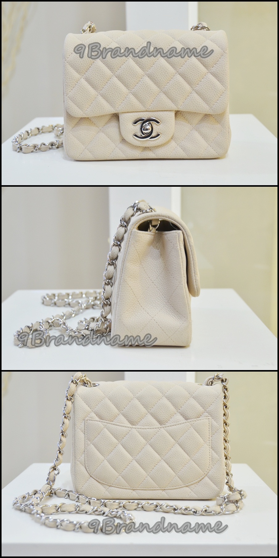 Chanel mini clearance square 7